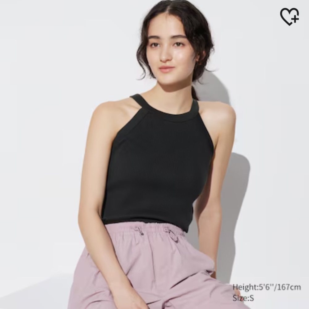 uniqlo halter neck bra sleeveless top